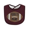imageHudson Baby Unisex Baby Cotton Terry Drooler Bibs with Fiber Filling Girl Fox One SizeFootball