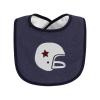 imageHudson Baby Unisex Baby Cotton Terry Drooler Bibs with Fiber Filling Girl Fox One SizeFootball