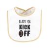 imageHudson Baby Unisex Baby Cotton Terry Drooler Bibs with Fiber Filling Girl Fox One SizeFootball