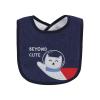 imageHudson Baby Unisex Baby Cotton Terry Drooler Bibs with Fiber Filling Girl Fox One SizeGalactic Explorer
