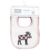 imageHudson Baby Unisex Baby Cotton Terry Drooler Bibs with Fiber Filling Girl Fox One SizeGirl Moose Bear