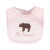 imageHudson Baby Unisex Baby Cotton Terry Drooler Bibs with Fiber Filling Girl Fox One SizeGirl Moose Bear