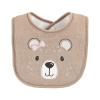 imageHudson Baby Unisex Baby Cotton Terry Drooler Bibs with Fiber Filling Girl Fox One SizeGirl Moose Bear