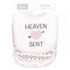 imageHudson Baby Unisex Baby Cotton Terry Drooler Bibs with Fiber Filling Girl Fox One SizeHeaven Sent Heart Arrow