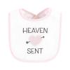 imageHudson Baby Unisex Baby Cotton Terry Drooler Bibs with Fiber Filling Girl Fox One SizeHeaven Sent Heart Arrow