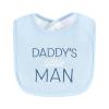 imageHudson Baby Unisex Baby Cotton Terry Drooler Bibs with Fiber Filling Girl Fox One SizeI Love Daddy Coronet Blue