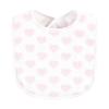 imageHudson Baby Unisex Baby Cotton Terry Drooler Bibs with Fiber Filling Girl Fox One SizeI Love Daddy Wild Rose