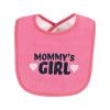imageHudson Baby Unisex Baby Cotton Terry Drooler Bibs with Fiber Filling Girl Fox One SizeI Love Mommy Lt Pink