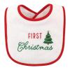 imageHudson Baby Unisex Baby Cotton Terry Drooler Bibs with Fiber Filling Girl Fox One SizeNeutral Holiday