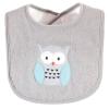 imageHudson Baby Unisex Baby Cotton Terry Drooler Bibs with Fiber Filling Girl Fox One SizeNeutral Woodland