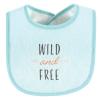 imageHudson Baby Unisex Baby Cotton Terry Drooler Bibs with Fiber Filling Girl Fox One SizeNeutral Woodland
