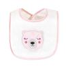 imageHudson Baby Unisex Baby Cotton Terry Drooler Bibs with Fiber Filling Girl Fox One SizePink Girl Woodland