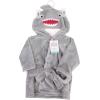 imageHudson Baby Unisex Baby Plush Animal Face Bathrobe Shark 09 Months Pack of 3