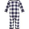 imageHudson Baby Unisex Baby Thermal Coveralls 2pkFootball