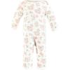 imageHudson Baby Unisex Baby Thermal Coveralls 2pkSoft Pink Sage Rose