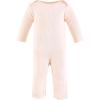 imageHudson Baby Unisex Baby Thermal Coveralls 2pkSoft Pink Sage Rose