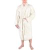 imageHudson Home Collection Baby Shawl Collar Plush Robe Cream Small Medium Sm