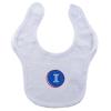 imageHudson Baby Personalized Initial Bib I Boy Blue