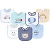 imageHudson Baby Unisex Baby Cotton Terry Drooler Bibs with Fiber Filling Girl Fox One SizeWild One
