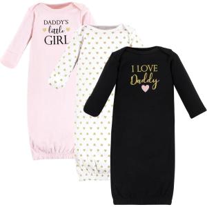 imageHudson Baby Baby Cotton GownsGirl Daddy