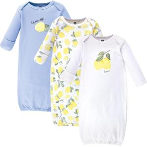 imageHudson Baby Baby Cotton GownsLemon