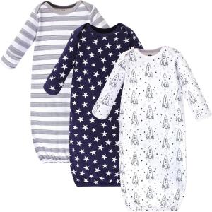 imageHudson Baby Baby Cotton GownsRocket Ship