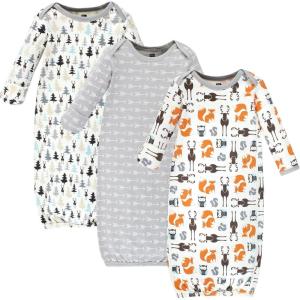 imageHudson Baby Baby Cotton GownsUnisex Moose