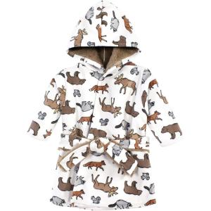 imageHudson Baby Unisex BabyMink with Faux Fur Lining Pool and Beach Robe CoverupsAnimal Adventure
