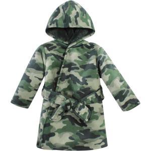 imageHudson Baby Unisex BabyMink with Faux Fur Lining Pool and Beach Robe CoverupsCamo