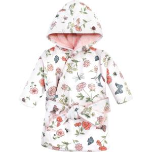 imageHudson Baby Unisex BabyMink with Faux Fur Lining Pool and Beach Robe CoverupsHummingbird Garden