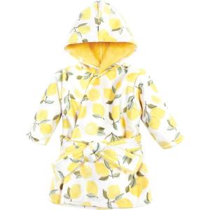 imageHudson Baby Unisex BabyMink with Faux Fur Lining Pool and Beach Robe CoverupsLemon