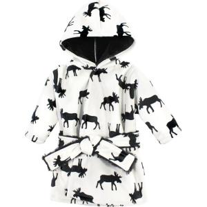 imageHudson Baby Unisex BabyMink with Faux Fur Lining Pool and Beach Robe CoverupsMoose