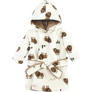imageHudson Baby Unisex BabyMink with Faux Fur Lining Pool and Beach Robe CoverupsWild Buffalo