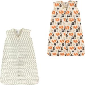 imageHudson Baby unisexbaby Cotton Sleeveless Wearable Sleeping Bag Sack BlanketForest Aztec