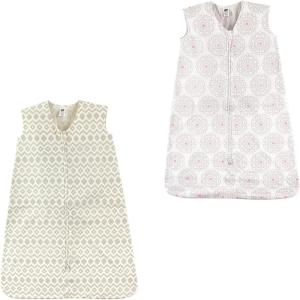 imageHudson Baby unisexbaby Cotton Sleeveless Wearable Sleeping Bag Sack BlanketModern Floral Aztec