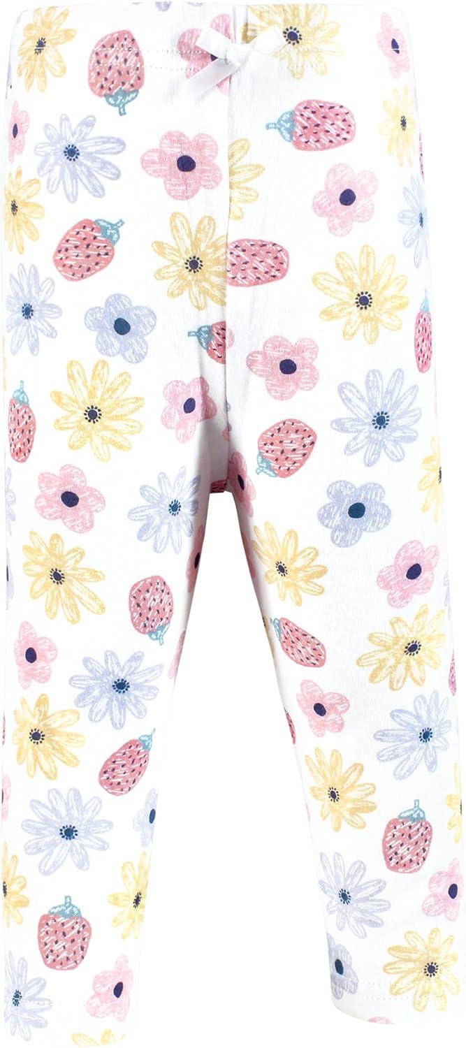 imageHudson Baby Baby Cotton Pants and LeggingsStrawberry Flowers