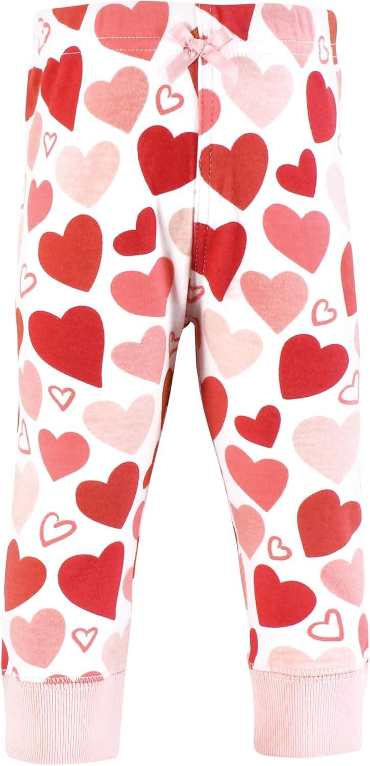 imageHudson Baby Baby Cotton Pants and LeggingsValentine Hearts
