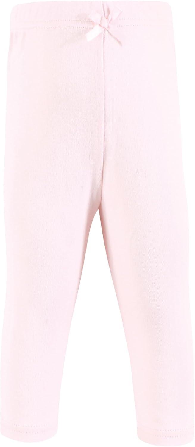 imageHudson Baby Baby Cotton Pants and LeggingsWhite Coral Daisy