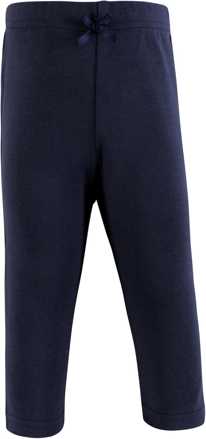 imageHudson Baby Baby Cotton Pants and LeggingsWhite Coral Daisy