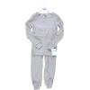 imageHudson Baby Girls Unisex Baby Thermal Long Underwear 2pc Set Heather Gray 8 YearsHeather Gray
