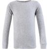 imageHudson Baby Girls Unisex Baby Thermal Long Underwear 2pc Set Heather Gray 8 YearsHeather Gray