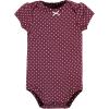 imageHudson Baby Unisex Baby Cotton Bodysuits Plum Wildflower 1824 Months