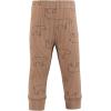 imageHudson Baby Unisex Baby Thermal Tapered Ankle Pants 4pk Acorn BotanicalBear Tree