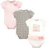 imageHudson Baby Unisex Baby Cotton Bodysuits Miss Sassy Pants 69 Months