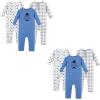 imageHudson Baby unisexchild Cotton CoverallsPerfect Gentleman 6piece
