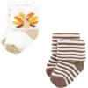 imageHudson Baby Baby Boys Holiday Newborn Terry SocksHalloween Christmas