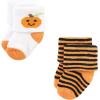 imageHudson Baby Baby Boys Holiday Newborn Terry SocksHalloween Christmas