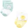 imageHudson Baby Baby Boys Holiday Newborn Terry SocksValentine Easter