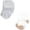 imageHudson Baby Baby Girls Cotton Rich Newborn and Terry SocksGirl Soft Asst Colors