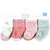 imageHudson Baby Baby Girls Cotton Rich Newborn and Terry SocksLittle Love